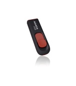 64GB USB ADATA C008  černo/červená (potisk)