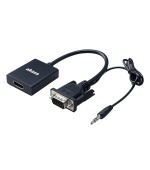 AKASA - VGA na HDMI s audio kabelem